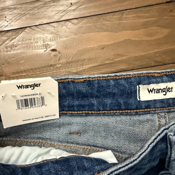 Wrangler Westward 626 High Rise Bootcut Blue Denim Jeans Size 29/30 NWT - Picture 5 of 5